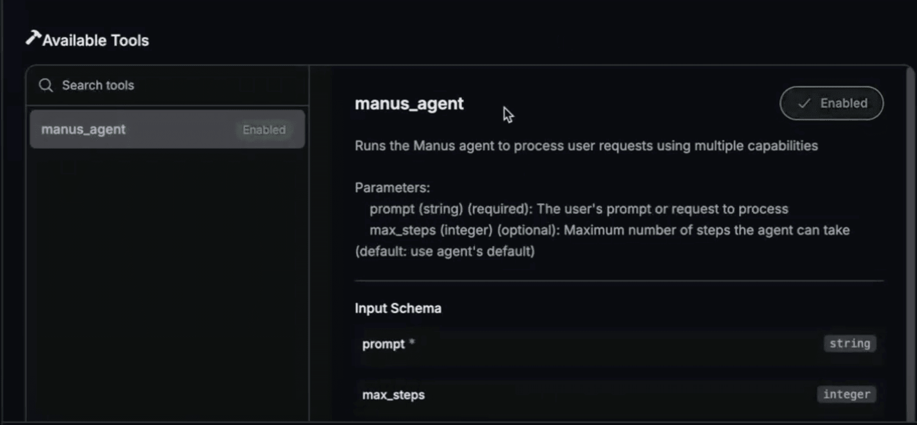 OpenManus MCP Server Integration